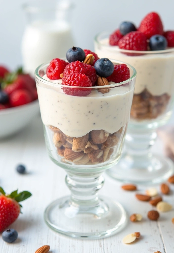 30 Gluten-Free High Tea Recipes for Elegant Gatherings 114 30 Gluten-Free High Tea Recipes for Elegant Gatherings - 18. Vanilla Almond Chia Pudding Parfaits