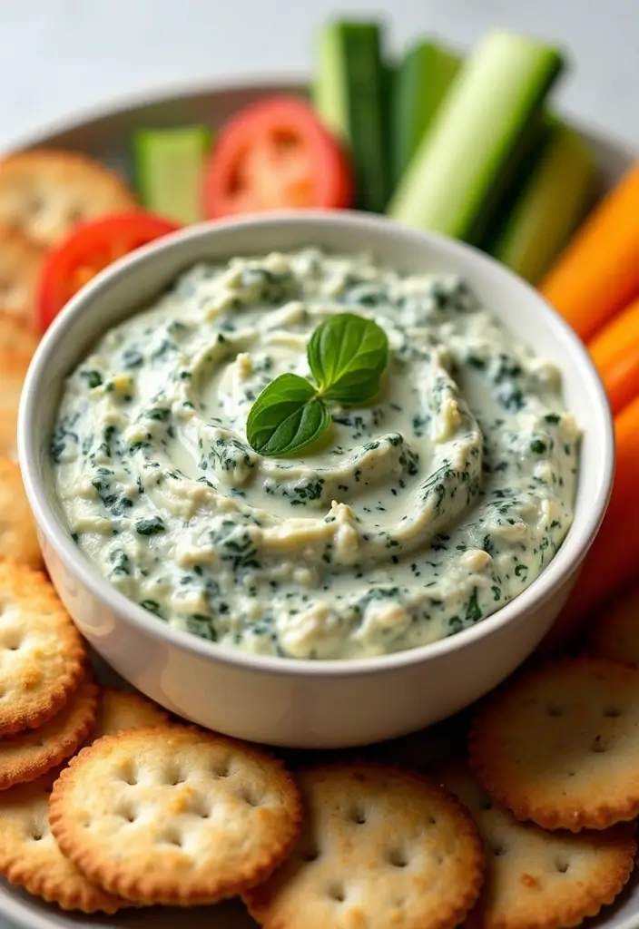 30 Gluten-Free High Tea Recipes for Elegant Gatherings 147 30 Gluten-Free High Tea Recipes for Elegant Gatherings - 23. Creamy Spinach Artichoke Dip