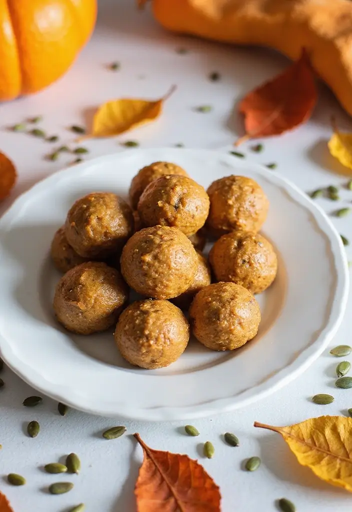 30 Gluten-Free High Tea Recipes for Elegant Gatherings 161 30 Gluten-Free High Tea Recipes for Elegant Gatherings - 25. Pumpkin Spice Energy Bites