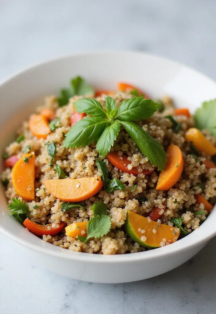 30 Gluten-Free High Tea Recipes for Elegant Gatherings 173 30 Gluten-Free High Tea Recipes for Elegant Gatherings - 27. Quinoa Salad with Lemon Vinaigrette