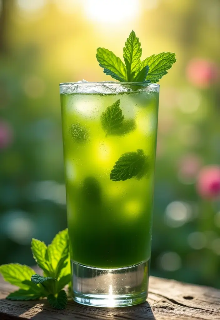 30 Green Tea Alcohol Drink Recipes for Unique Cocktails 114 30 Green Tea Alcohol Drink Recipes for Unique Cocktails - 18. Matcha Mint Julep