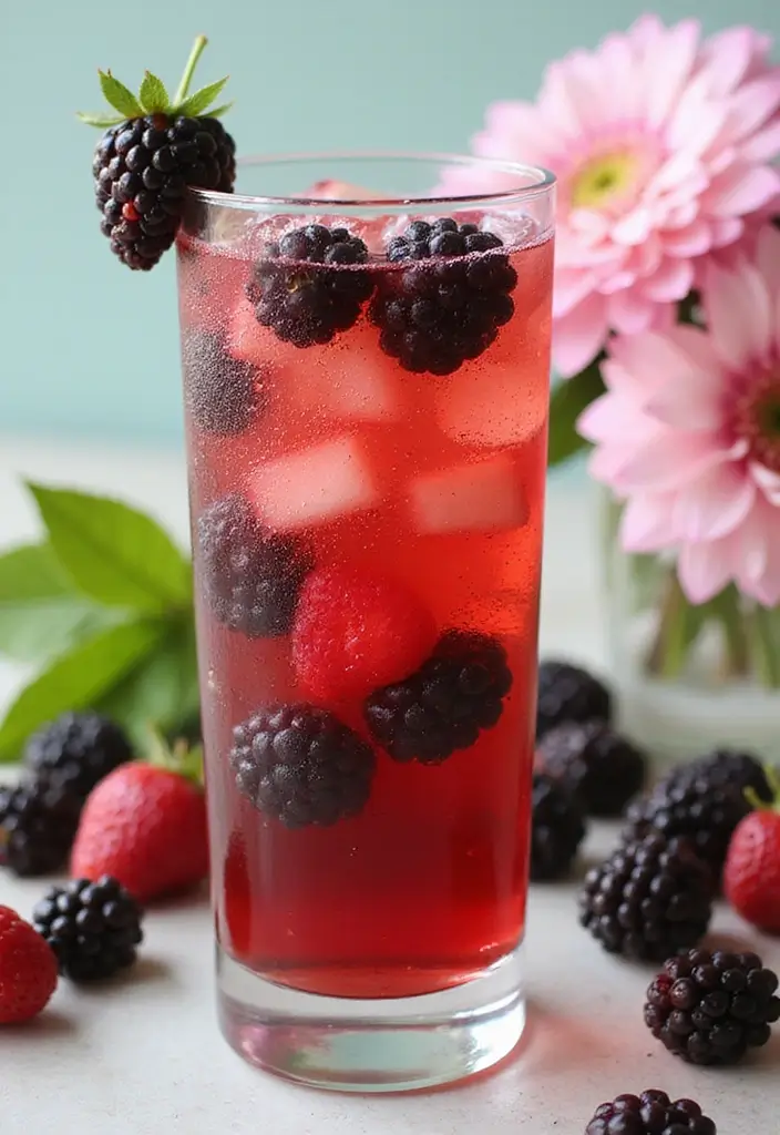 30 Green Tea Alcohol Drink Recipes for Unique Cocktails 182 30 Green Tea Alcohol Drink Recipes for Unique Cocktails - 28. Green Tea and Blackberry Spritz