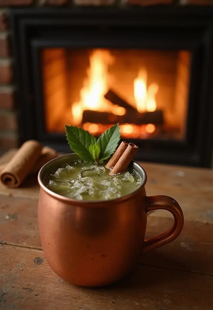30 Green Tea Alcohol Drink Recipes for Unique Cocktails 22 30 Green Tea Alcohol Drink Recipes for Unique Cocktails - 4. Spiced Green Tea Mule