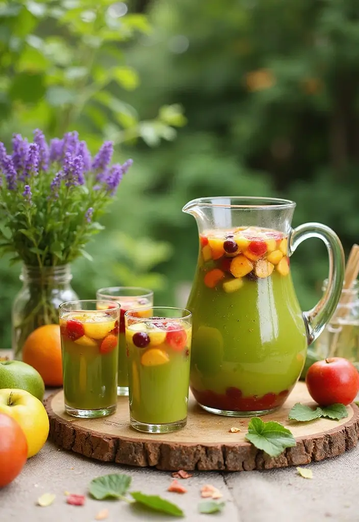 30 Green Tea Alcohol Drink Recipes for Unique Cocktails 29 30 Green Tea Alcohol Drink Recipes for Unique Cocktails - 5. Green Tea Sangria