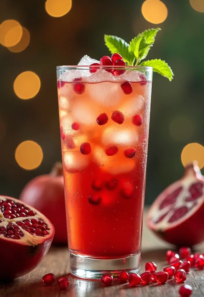 30 Green Tea Cocktail Recipes for Refreshing Evenings 74 30 Green Tea Cocktail Recipes for Refreshing Evenings - 12. Green Tea and Pomegranate Sparkler
