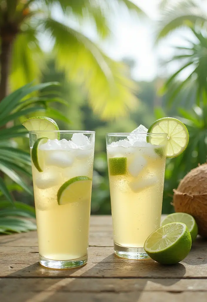 30 Green Tea Cocktail Recipes for Refreshing Evenings 107 30 Green Tea Cocktail Recipes for Refreshing Evenings - 17. Green Tea and Coconut Water Cooler