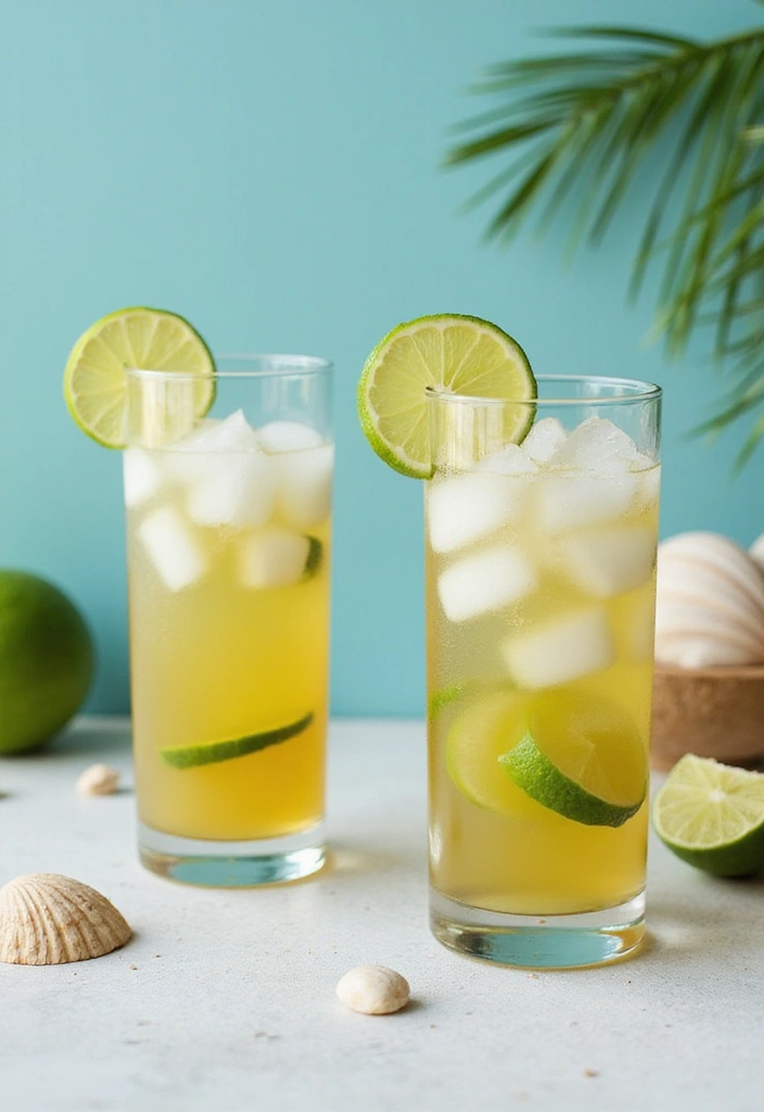 30 Green Tea Cocktail Recipes for Refreshing Evenings 163 30 Green Tea Cocktail Recipes for Refreshing Evenings - 25. Green Tea and Coconut Gin Fizz