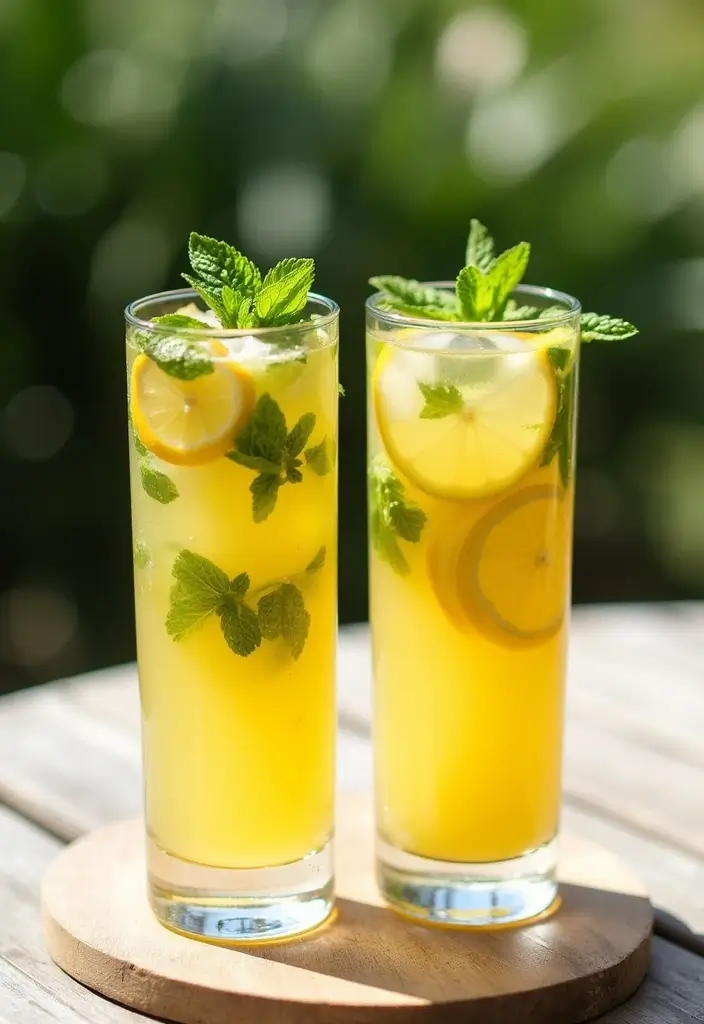 30 Green Tea Cocktail Recipes for Refreshing Evenings 20 30 Green Tea Cocktail Recipes for Refreshing Evenings - 4. Green Tea Lemonade Spritzer