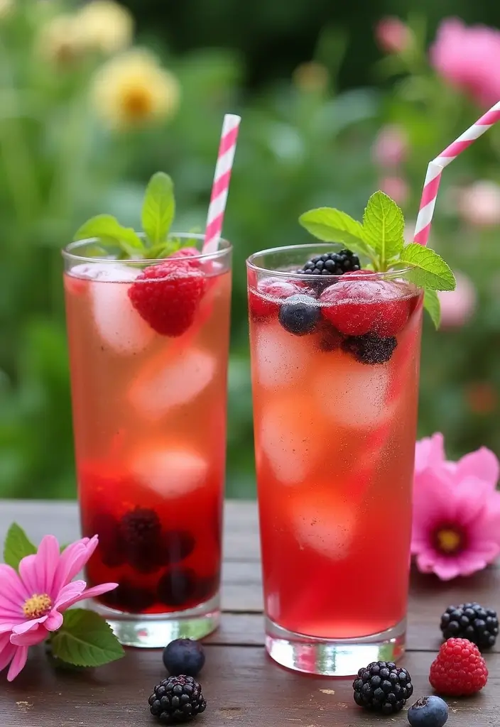 30 Green Tea Cocktail Recipes for Refreshing Evenings 53 30 Green Tea Cocktail Recipes for Refreshing Evenings - 9. Green Tea and Berry Spritzer