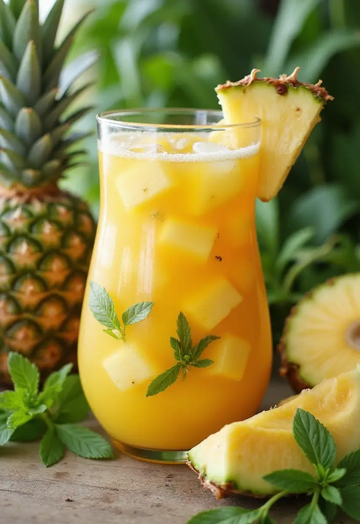 30 Herbalife Tea Recipes with Pineapple Liftoff Packed with Tropical Taste 1 30 Herbalife Tea Recipes with Pineapple Liftoff Packed with Tropical Taste - 1. Tropical Pineapple Green Tea Delight