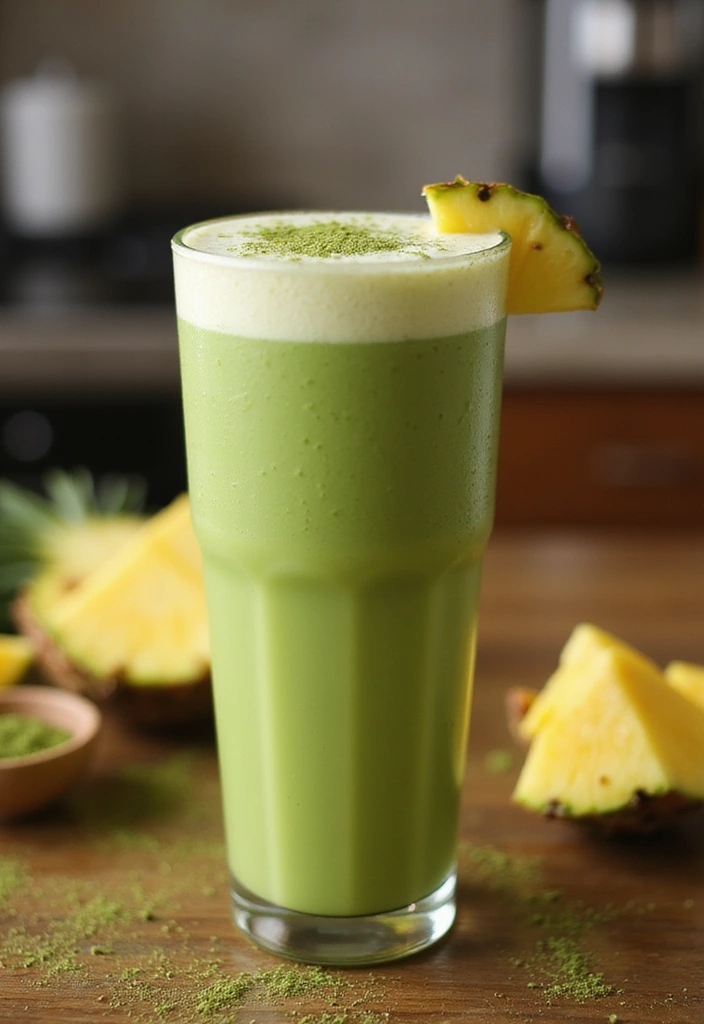 30 Herbalife Tea Recipes with Pineapple Liftoff Packed with Tropical Taste 83 30 Herbalife Tea Recipes with Pineapple Liftoff Packed with Tropical Taste - 13. Herbalife Pineapple Matcha Latte