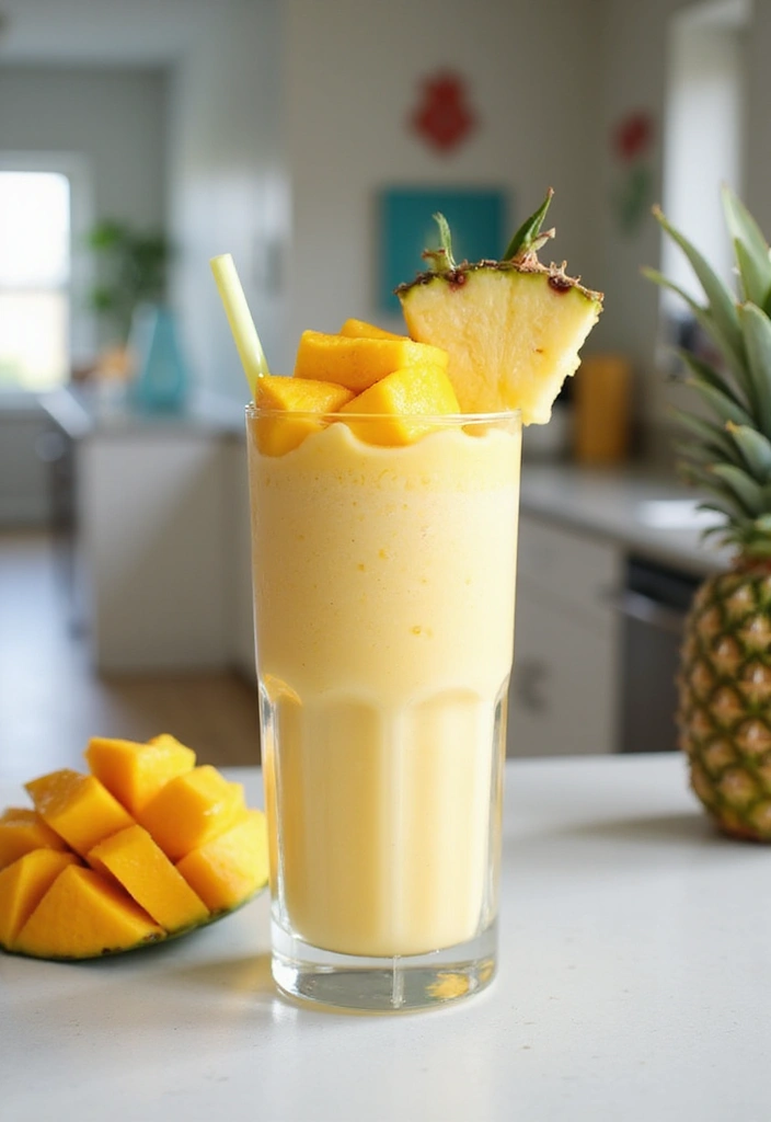 30 Herbalife Tea Recipes with Pineapple Liftoff Packed with Tropical Taste 107 30 Herbalife Tea Recipes with Pineapple Liftoff Packed with Tropical Taste - 17. Pineapple Liftoff Mango Smoothie