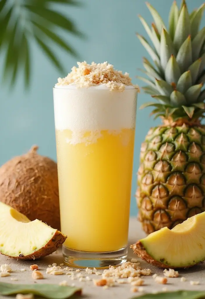 30 Herbalife Tea Recipes with Pineapple Liftoff Packed with Tropical Taste 8 30 Herbalife Tea Recipes with Pineapple Liftoff Packed with Tropical Taste - 2. Coconut-Pineapple Herbal Infusion