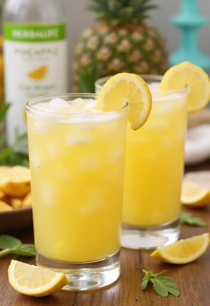 30 Herbalife Tea Recipes with Pineapple Liftoff Packed with Tropical Taste 177 30 Herbalife Tea Recipes with Pineapple Liftoff Packed with Tropical Taste - 27. Herbalife Pineapple Fizz
