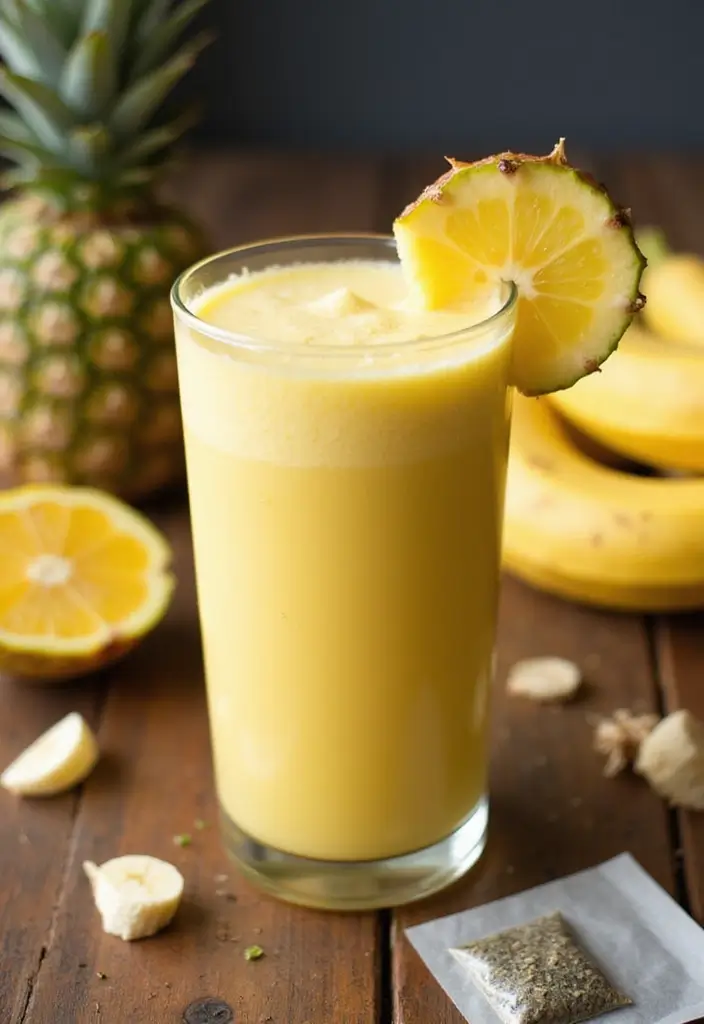 30 Herbalife Tea Recipes with Pineapple Liftoff Packed with Tropical Taste 22 30 Herbalife Tea Recipes with Pineapple Liftoff Packed with Tropical Taste - 4. Zesty Pineapple Herbal Shake