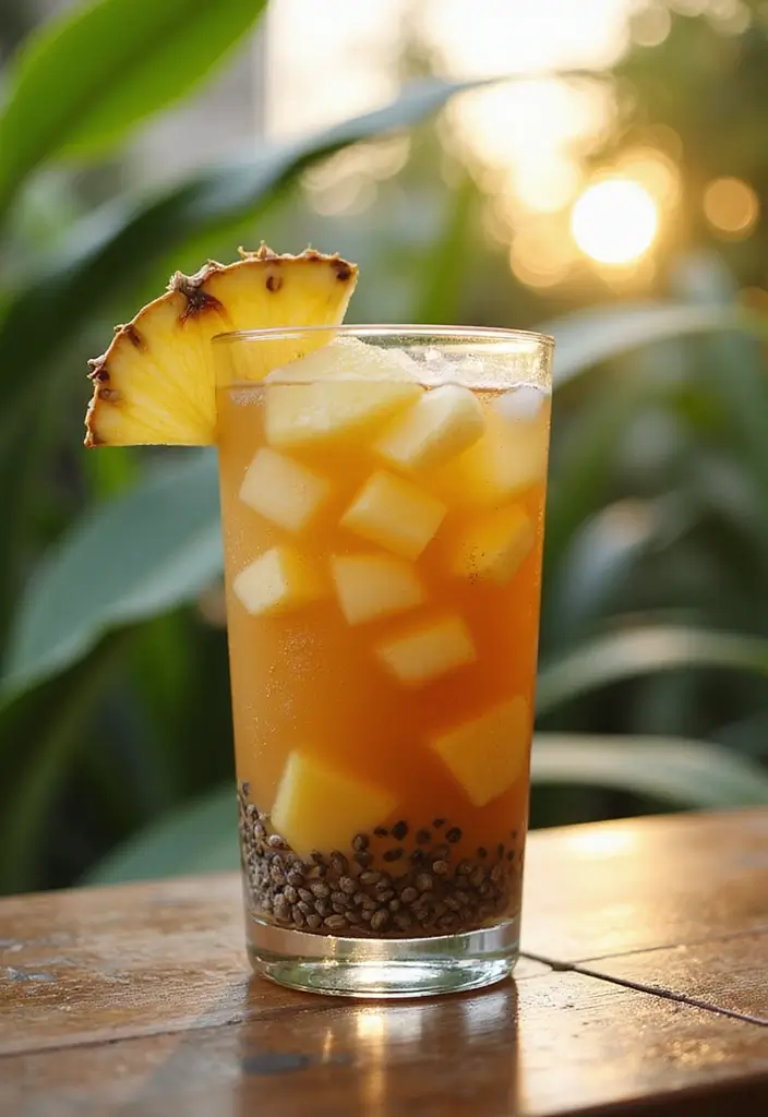30 Herbalife Tea Recipes with Pineapple Liftoff Packed with Tropical Taste 29 30 Herbalife Tea Recipes with Pineapple Liftoff Packed with Tropical Taste - 5. Pineapple Liftoff Chia Tea