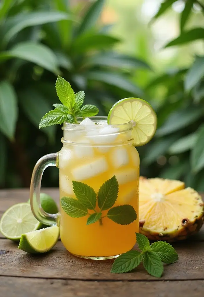 30 Herbalife Tea Recipes with Pineapple Liftoff Packed with Tropical Taste 36 30 Herbalife Tea Recipes with Pineapple Liftoff Packed with Tropical Taste - 6. Herbalife Pineapple Mojito Tea