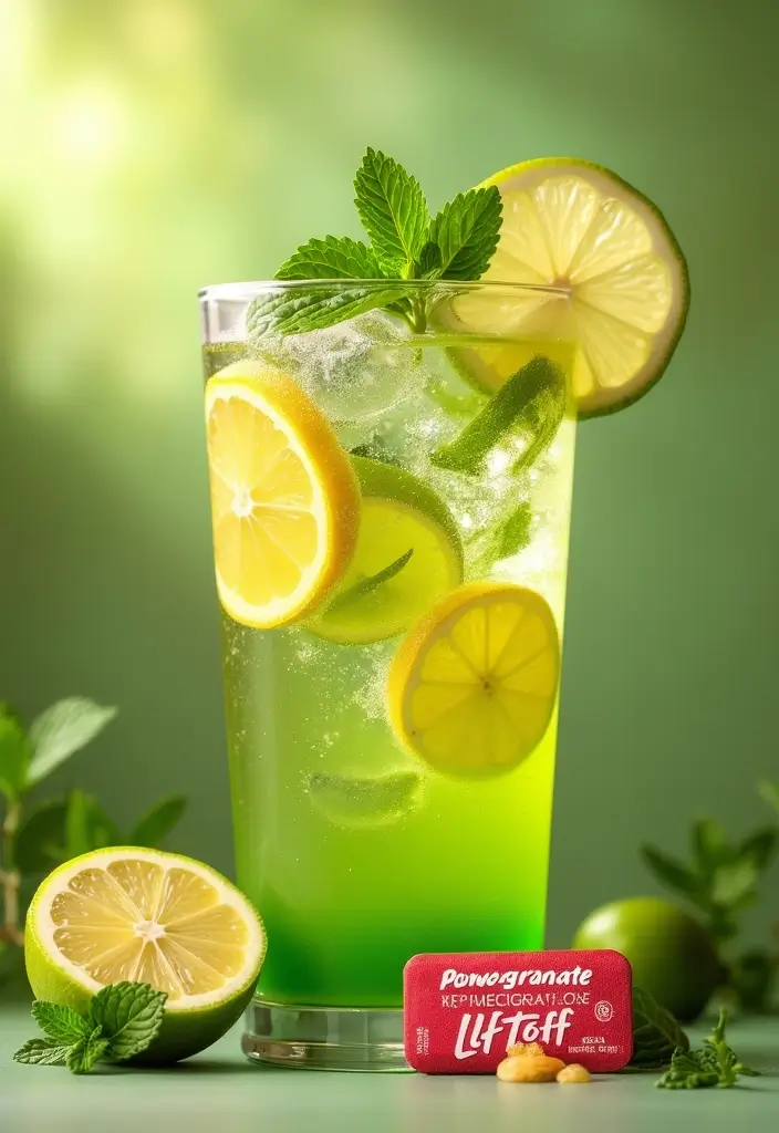 30 Herbalife Tea Recipes with Pomegranate Liftoff for a Refreshing Start 1 30 Herbalife Tea Recipes with Pomegranate Liftoff for a Refreshing Start - 1. Citrus Green Tea Zing