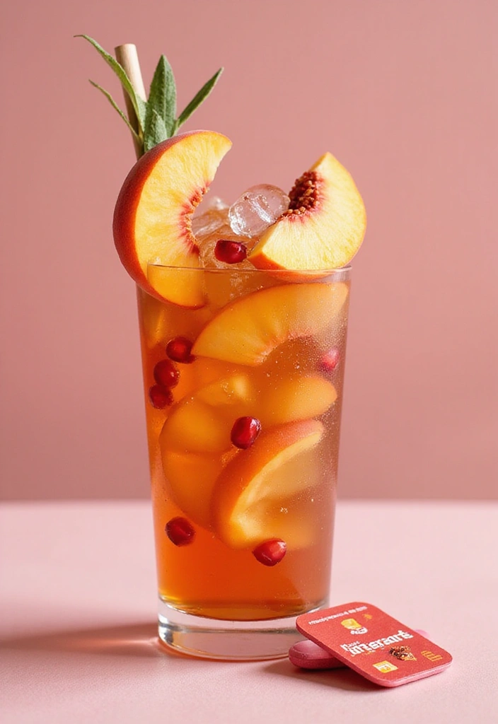 30 Herbalife Tea Recipes with Pomegranate Liftoff for a Refreshing Start 67 30 Herbalife Tea Recipes with Pomegranate Liftoff for a Refreshing Start - 11. Peachy Pomegranate Brew