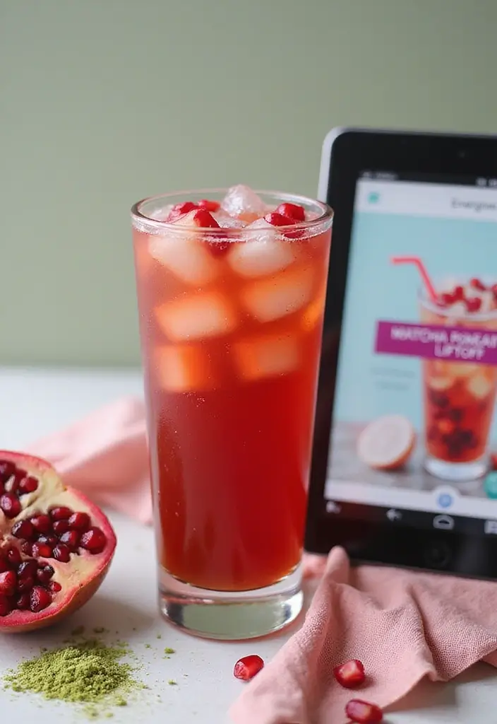 30 Herbalife Tea Recipes with Pomegranate Liftoff for a Refreshing Start 81 30 Herbalife Tea Recipes with Pomegranate Liftoff for a Refreshing Start - 13. Matcha Pomegranate Boost