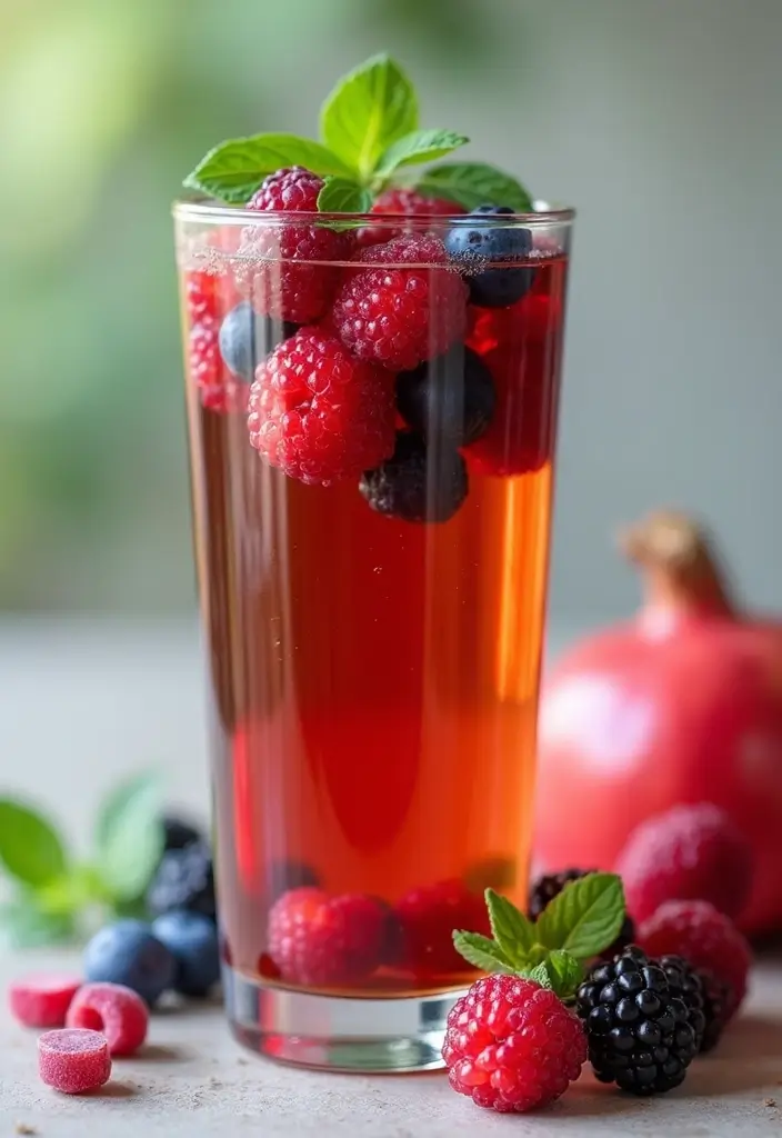 30 Herbalife Tea Recipes with Pomegranate Liftoff for a Refreshing Start 8 30 Herbalife Tea Recipes with Pomegranate Liftoff for a Refreshing Start - 2. Berry Bliss Herbal Tea