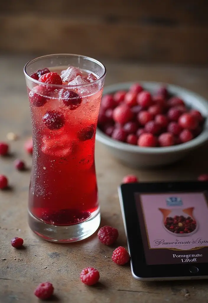 30 Herbalife Tea Recipes with Pomegranate Liftoff for a Refreshing Start 147 30 Herbalife Tea Recipes with Pomegranate Liftoff for a Refreshing Start - 23. Red Berry Sparkler