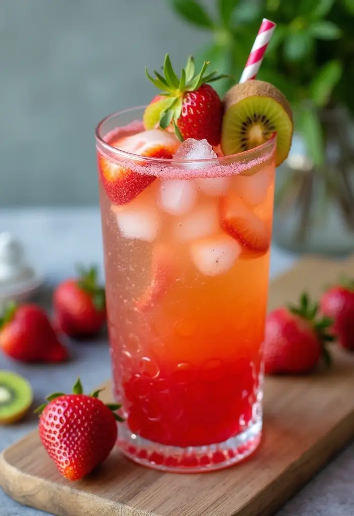 30 Herbalife Tea Recipes with Pomegranate Liftoff for a Refreshing Start 154 30 Herbalife Tea Recipes with Pomegranate Liftoff for a Refreshing Start - 24. Strawberry Kiwi Herbal Fizz