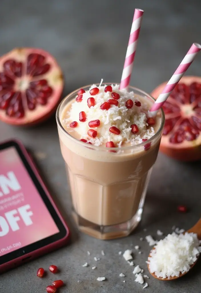 30 Herbalife Tea Recipes with Pomegranate Liftoff for a Refreshing Start 182 30 Herbalife Tea Recipes with Pomegranate Liftoff for a Refreshing Start - 28. Pomegranate Coconut Herbal Chill