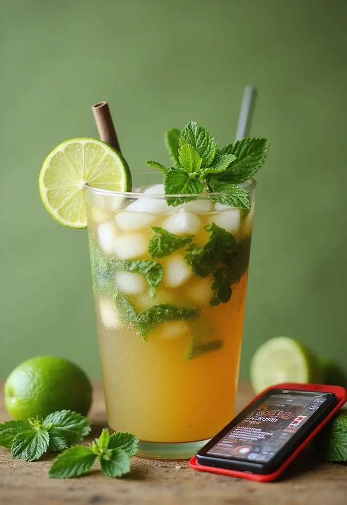 30 Herbalife Tea Recipes with Pomegranate Liftoff for a Refreshing Start 27 30 Herbalife Tea Recipes with Pomegranate Liftoff for a Refreshing Start - 5. Minty Green Revitalizer
