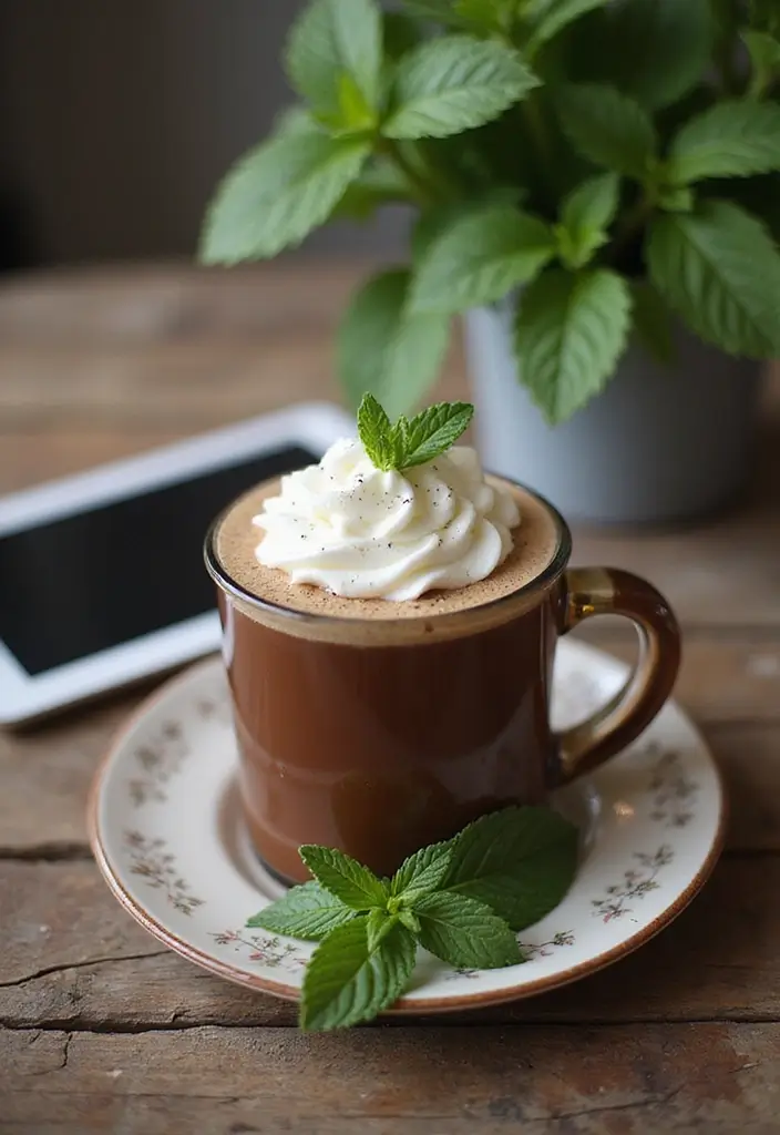 30 Herbalife Tea Recipes with Pomegranate Liftoff for a Refreshing Start 46 30 Herbalife Tea Recipes with Pomegranate Liftoff for a Refreshing Start - 8. Chocolate Mint Herbal Blend