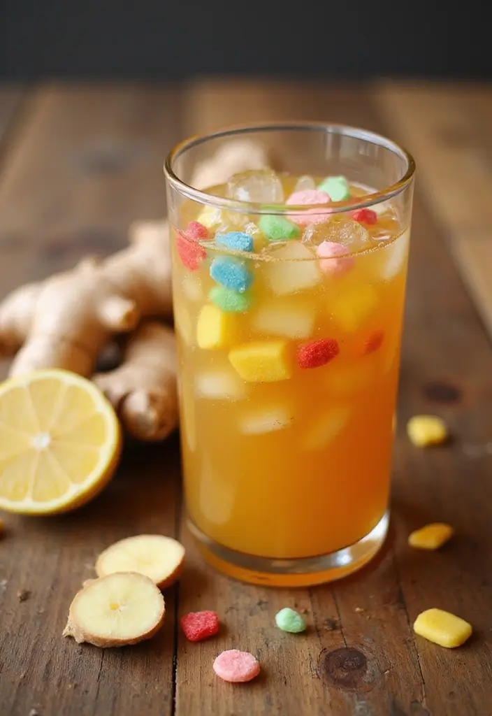 30+ Herbalife Tea Recipes with Rainbow Candy for Sweet Energy 76 30+ Herbalife Tea Recipes with Rainbow Candy for Sweet Energy - 12. Herbalife Ginger Rainbow Zing