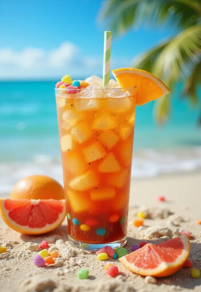 30+ Herbalife Tea Recipes with Rainbow Candy for Sweet Energy 83 30+ Herbalife Tea Recipes with Rainbow Candy for Sweet Energy - 13. Herbalife Tropical Breeze Rainbow Tea