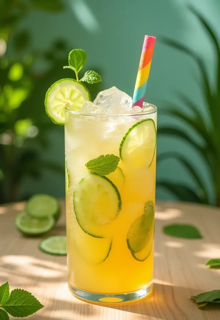 30+ Herbalife Tea Recipes with Rainbow Candy for Sweet Energy 125 30+ Herbalife Tea Recipes with Rainbow Candy for Sweet Energy - 19. Herbalife Rainbow Cucumber Refresher