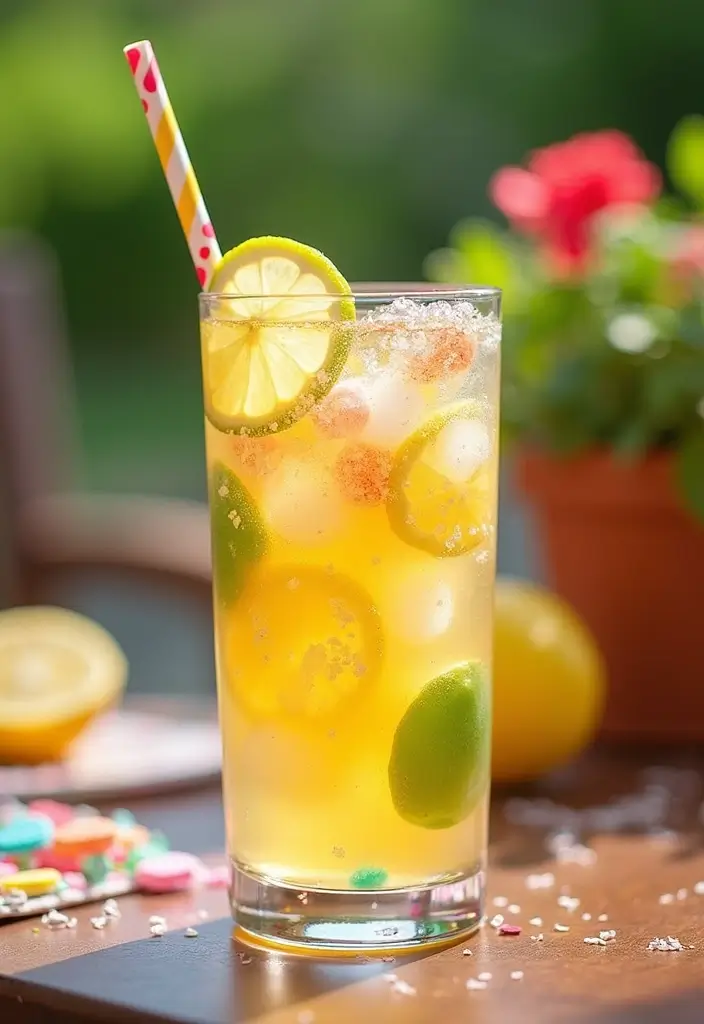 30+ Herbalife Tea Recipes with Rainbow Candy for Sweet Energy 146 30+ Herbalife Tea Recipes with Rainbow Candy for Sweet Energy - 22. Herbalife Lemon-Lime Rainbow Sparkler