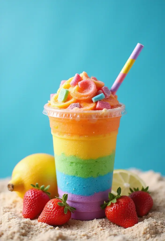 30+ Herbalife Tea Recipes with Rainbow Candy for Sweet Energy 153 30+ Herbalife Tea Recipes with Rainbow Candy for Sweet Energy - 23. Herbalife Rainbow Sunset Slush