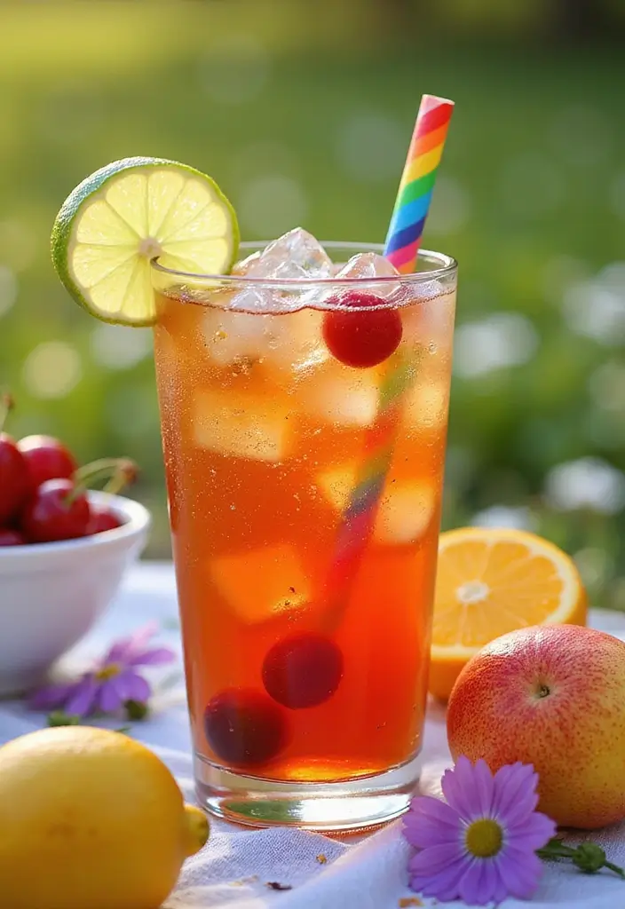 30+ Herbalife Tea Recipes with Rainbow Candy for Sweet Energy 167 30+ Herbalife Tea Recipes with Rainbow Candy for Sweet Energy - 25. Herbalife Cherry Lime Rainbow Refresher