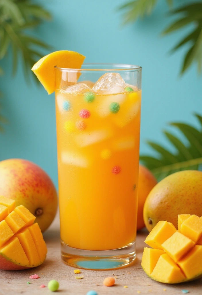 30+ Herbalife Tea Recipes with Rainbow Candy for Sweet Energy 181 30+ Herbalife Tea Recipes with Rainbow Candy for Sweet Energy - 27. Herbalife Mango Rainbow Chill