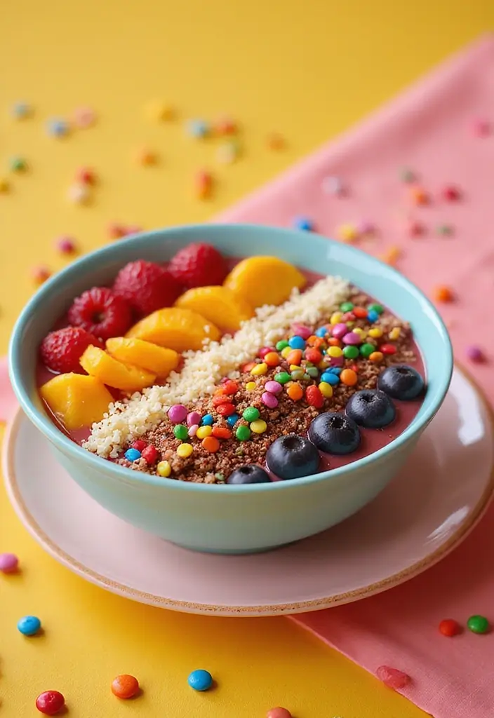30+ Herbalife Tea Recipes with Rainbow Candy for Sweet Energy 193 30+ Herbalife Tea Recipes with Rainbow Candy for Sweet Energy - 29. Herbalife Rainbow Fruit Smoothie Bowl