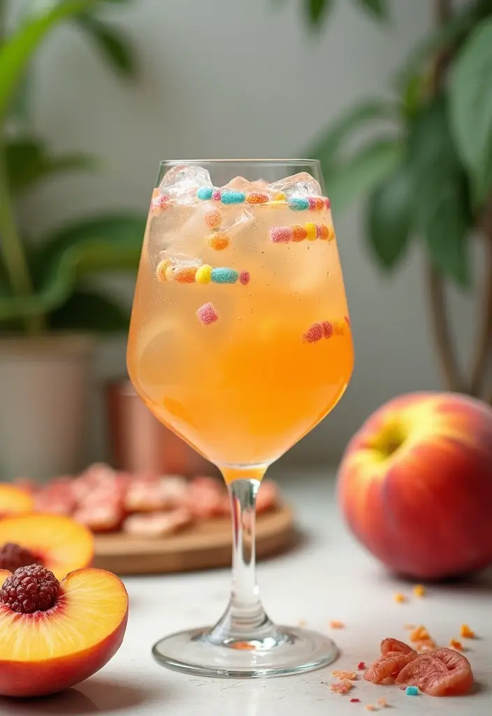 30+ Herbalife Tea Recipes with Rainbow Candy for Sweet Energy 27 30+ Herbalife Tea Recipes with Rainbow Candy for Sweet Energy - 5. Herbalife Peach Rainbow Fizz