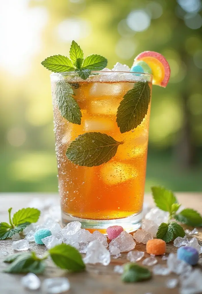 30+ Herbalife Tea Recipes with Rainbow Candy for Sweet Energy 34 30+ Herbalife Tea Recipes with Rainbow Candy for Sweet Energy - 6. Herbalife Minty Rainbow Refresher
