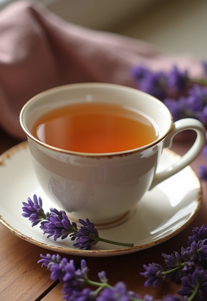 30 Hot Tea Recipes Perfect for a Cozy Tea Party 132 30 Hot Tea Recipes Perfect for a Cozy Tea Party - 20. Caramel Lavender Dream