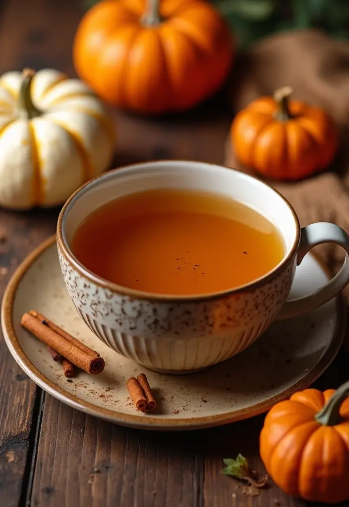 30 Hot Tea Recipes Perfect for a Cozy Tea Party 174 30 Hot Tea Recipes Perfect for a Cozy Tea Party - 26. Spiced Pumpkin Tea