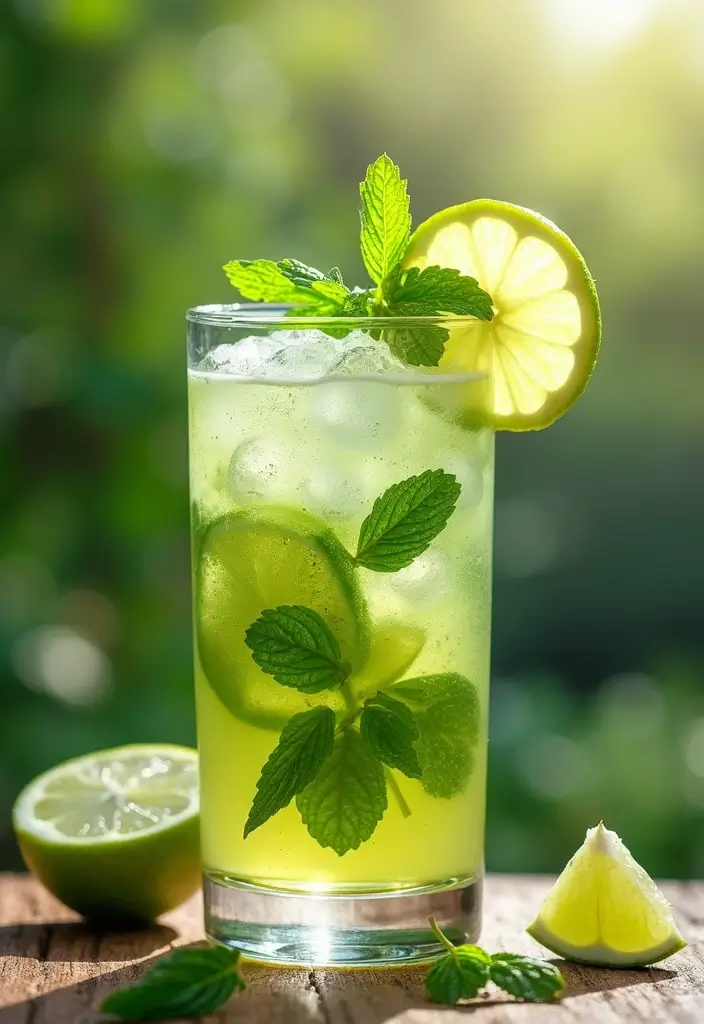 30+ Iced Matcha Tea Recipes for a Cool Energizing Sip 101 30+ Iced Matcha Tea Recipes for a Cool Energizing Sip - 15. Sparkling Matcha Mojito