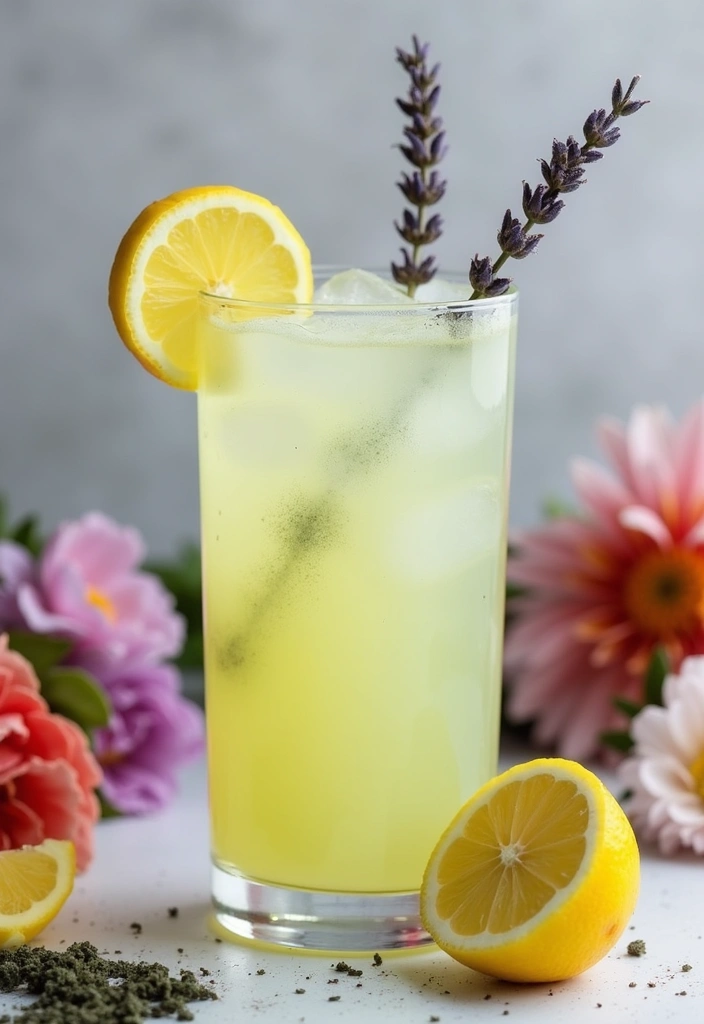 30+ Iced Matcha Tea Recipes for a Cool Energizing Sip 139 30+ Iced Matcha Tea Recipes for a Cool Energizing Sip - 21. Matcha and Lavender Lemonade