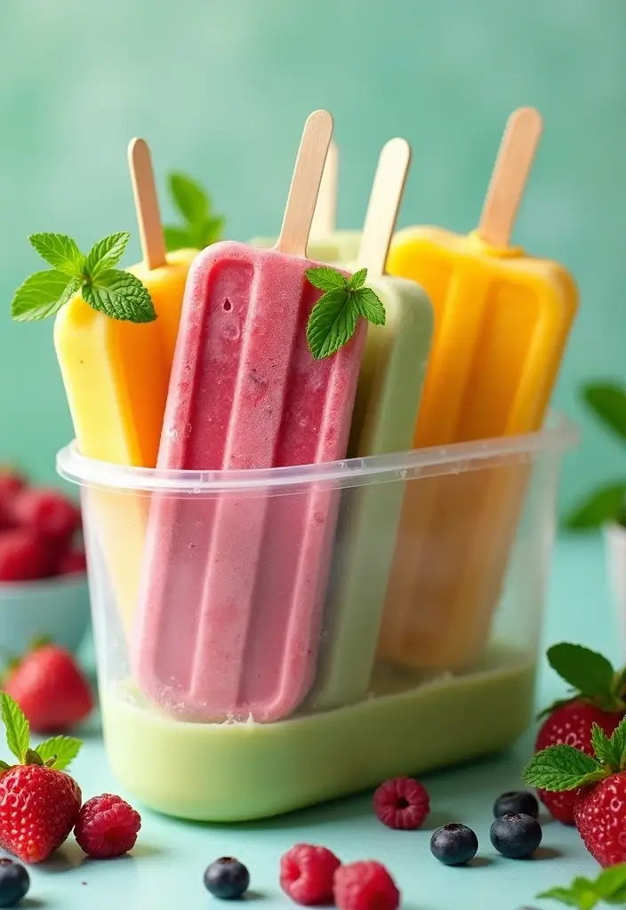 30+ Iced Matcha Tea Recipes for a Cool Energizing Sip 22 30+ Iced Matcha Tea Recipes for a Cool Energizing Sip - 4. Frozen Matcha Popsicles