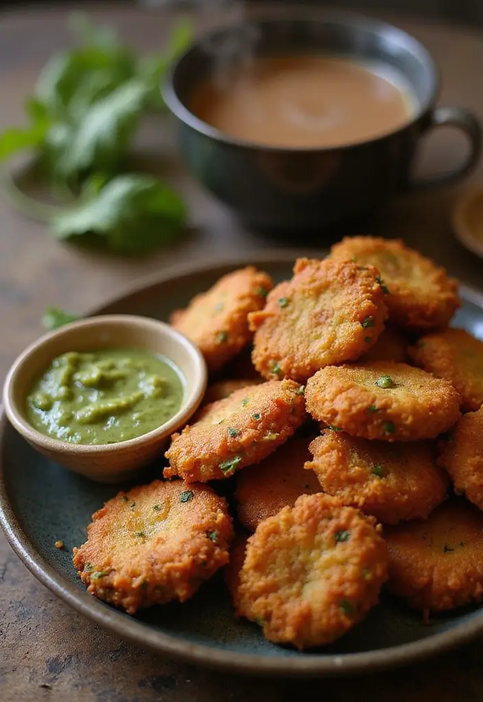 30 Indian Snack Recipes Perfect for Tea Time - 2. Vegetable Pakoras