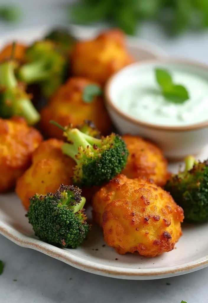 30 Indian Snack Recipes Perfect for Tea Time - 27. Tandoori Broccoli Bites