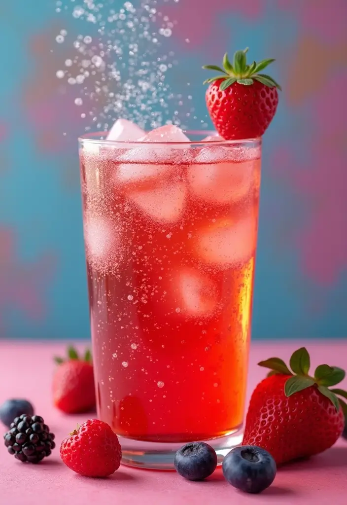 30 Loaded Tea Recipes with Waka Tea for Energy Lovers 127 30 Loaded Tea Recipes with Waka Tea for Energy Lovers - 21. Sparkling Berry Waka Tea