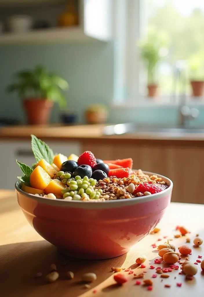30 Loaded Tea Recipes with Waka Tea for Energy Lovers 141 30 Loaded Tea Recipes with Waka Tea for Energy Lovers - 23. Smoothie Bowl Waka Tea