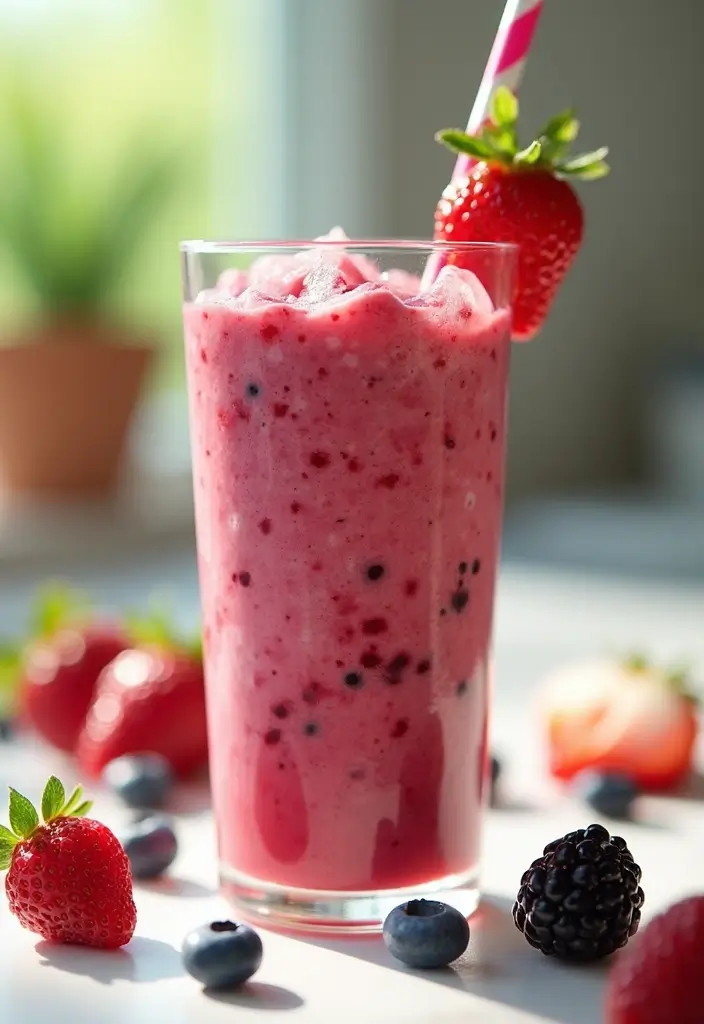 30 Loaded Tea Recipes with Waka Tea for Energy Lovers 162 30 Loaded Tea Recipes with Waka Tea for Energy Lovers - 26. Berry Smoothie Waka Tea